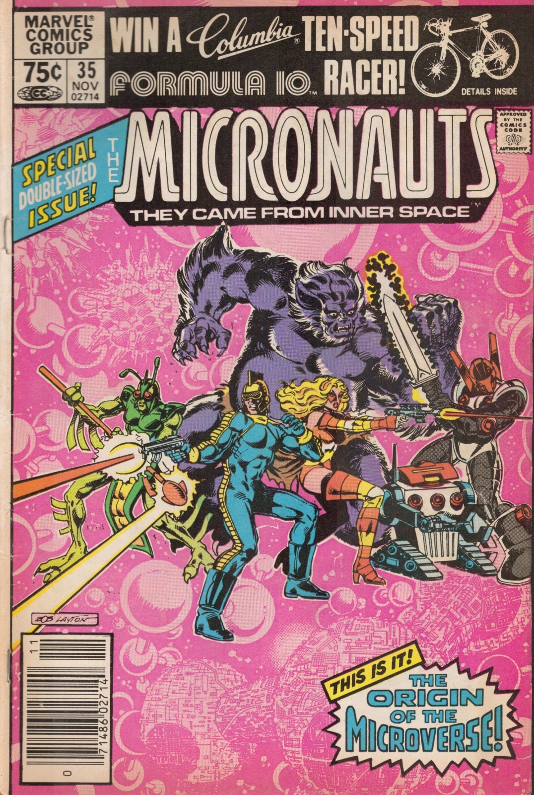 54659: MARVEL I MICRONAUTI #35 grado VG