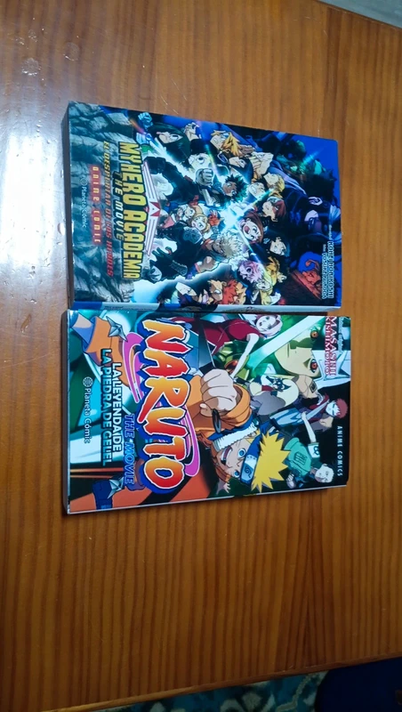 Manga Naruto The Movie y My Hero Academia The Movie