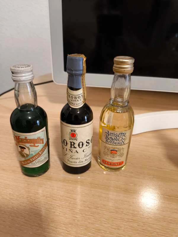 Mini botellitas de colección copia fiel copia al original