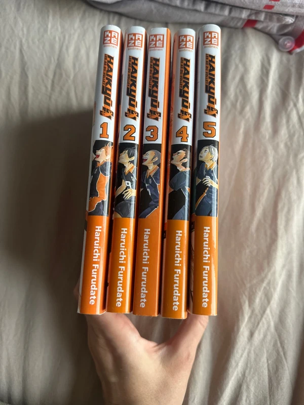 Lot mangas Haikyu