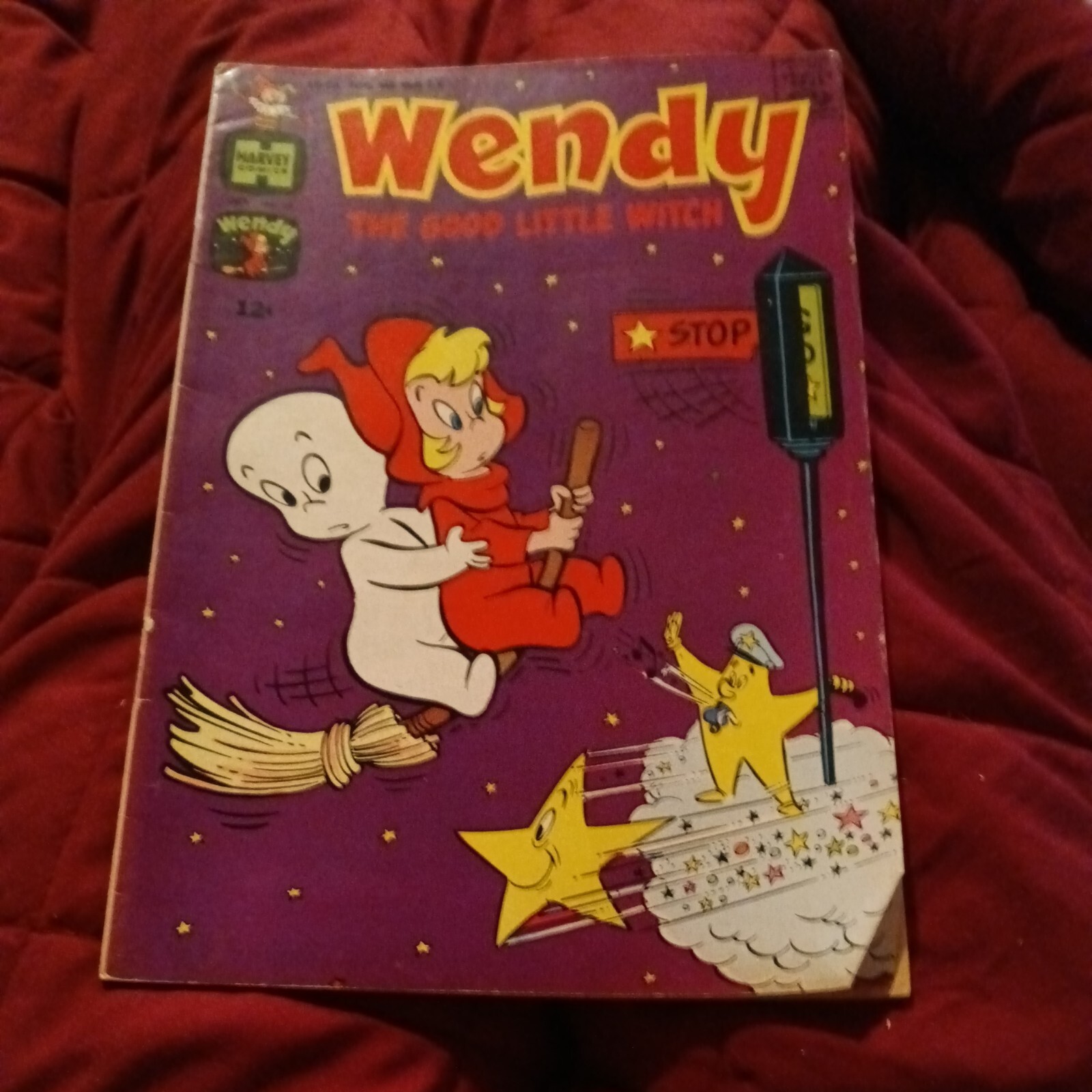 Wendy, The Good Little Witch #26 Harvey fumetto 1964 Silver age cartone animato Casper