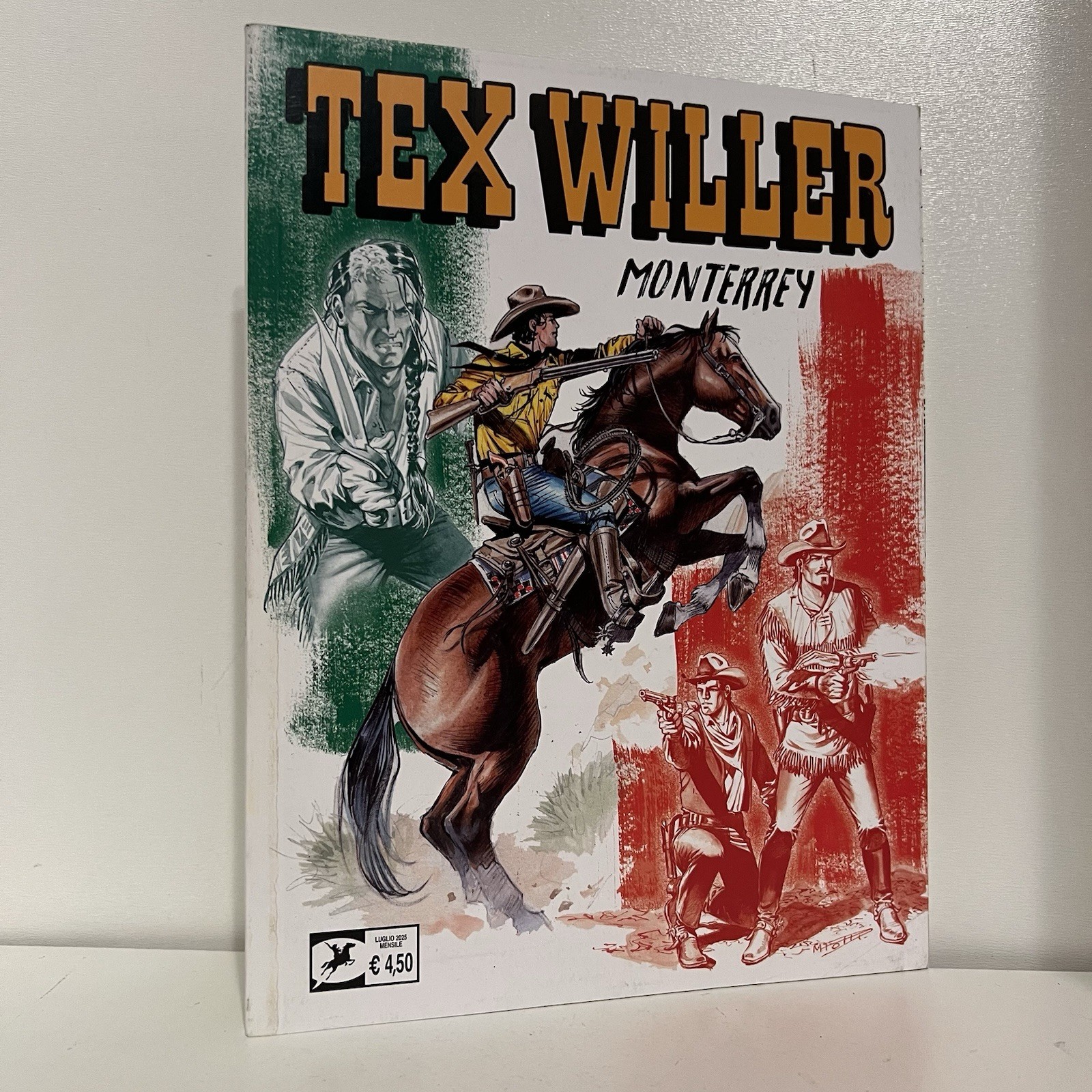 TEX WILLER 81 MONTERREY FUMETTI SBE BONELLI LUGLIO 2025 GIOVANE