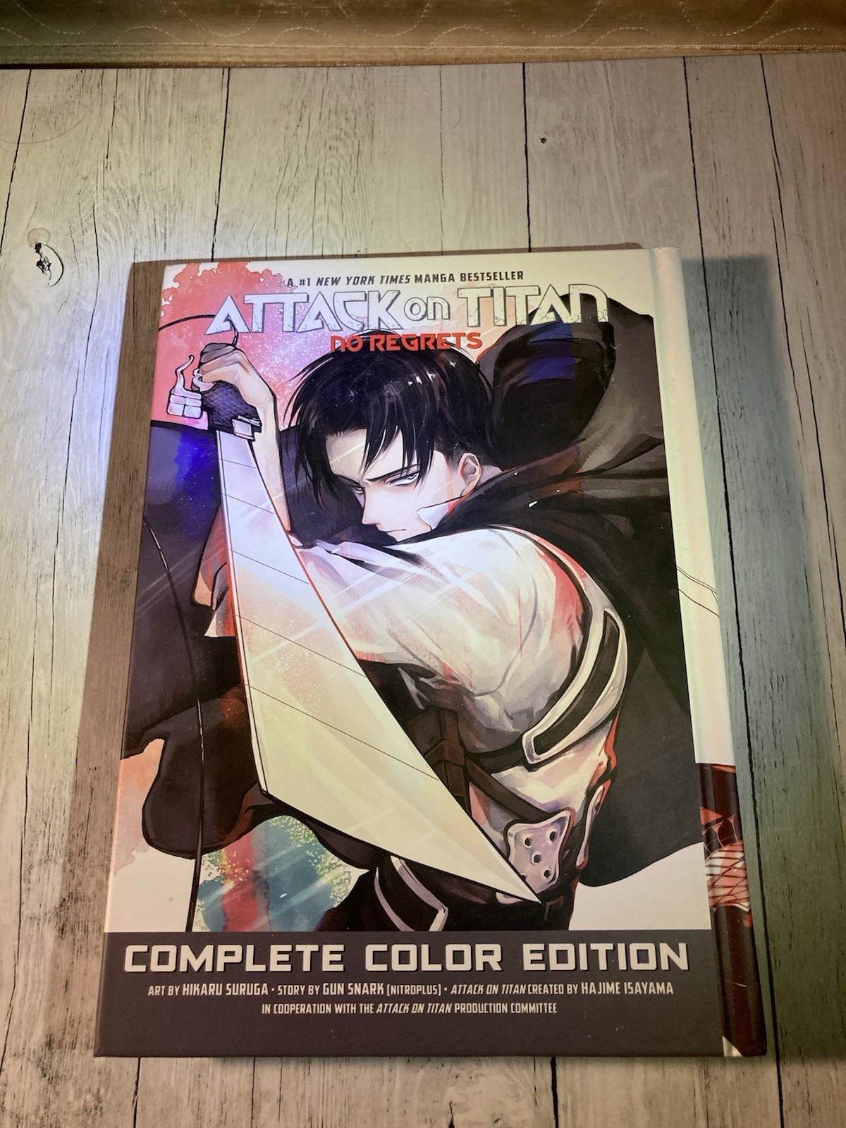 Attack on Titan Manga No Regrets Edizione Completa a Colori Levi Ackerman Story