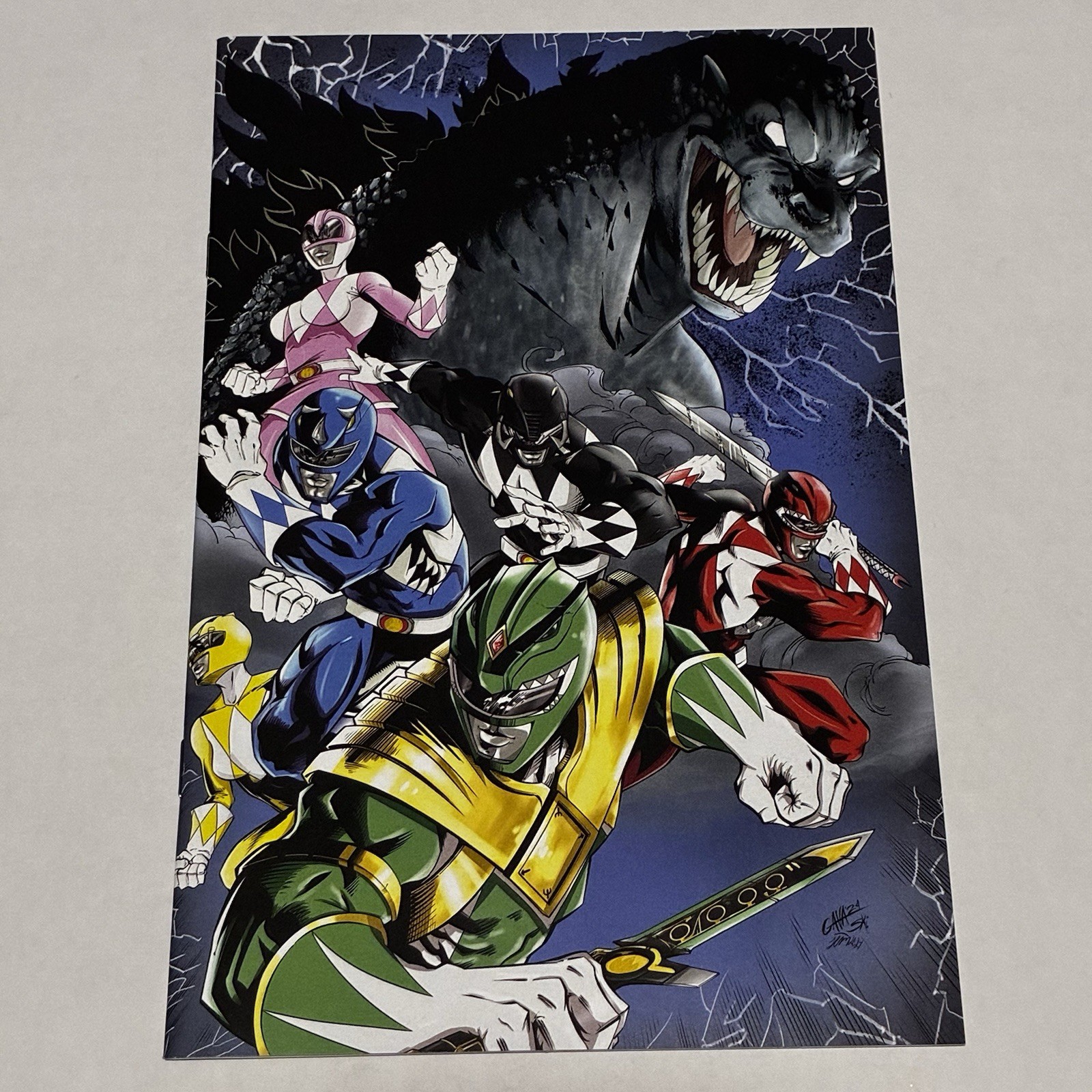 Godzilla Vs. Mighty Morphin Power Rangers Vol II #1 Stashhh Loot Virgin Variant
