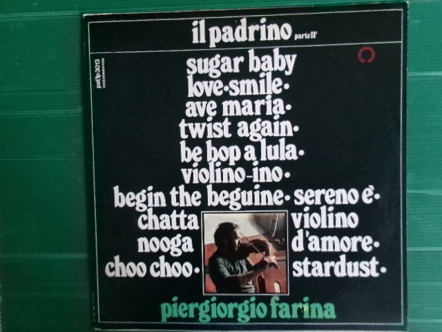 LP PIERGIORGIO FARINA VIOLINO D'AMORE PARTE SECONDA  1975 NUOVO