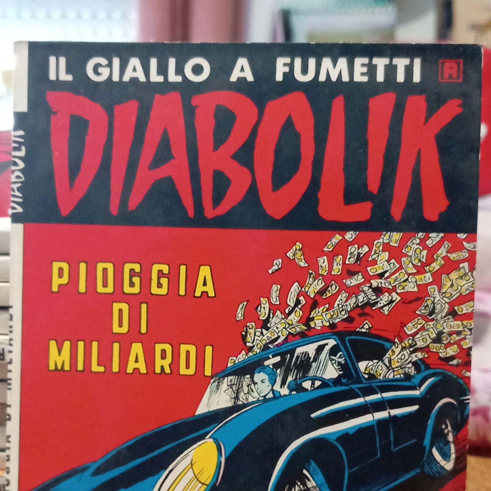 Diabolik Il giallo a fumetti Pioggia di miliardi Astorina 1978