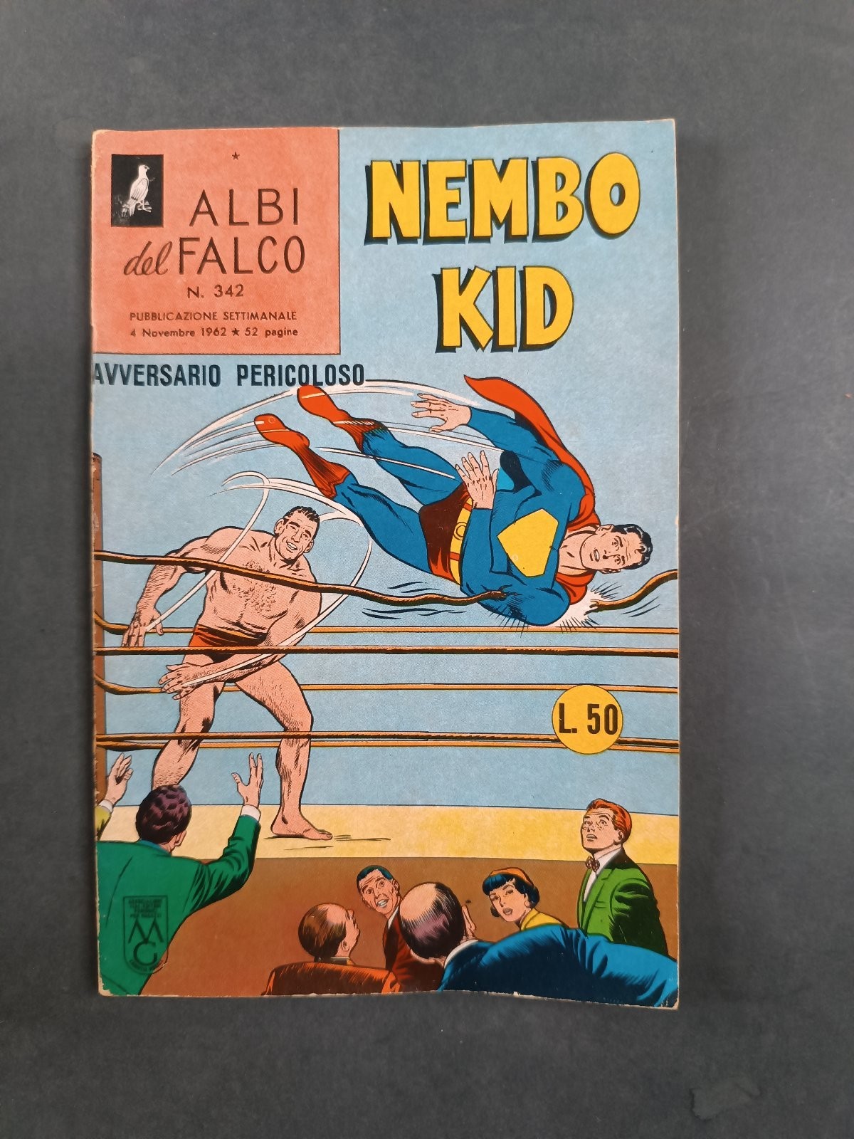 Albi del Falco Nembo Kid n.342 Avversario Pericoloso Mondadori 1962