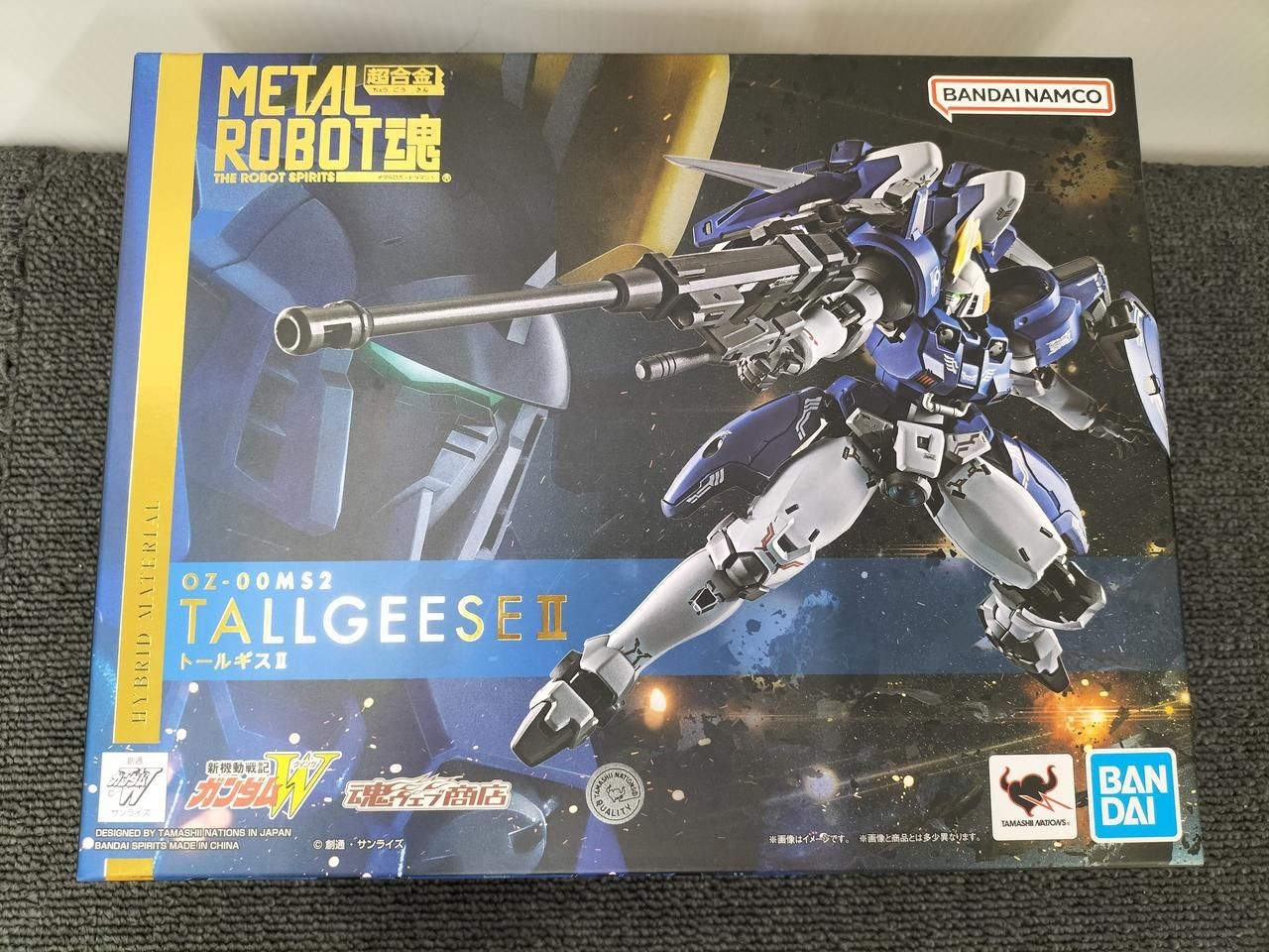 BANDAI New Mobile War Record Gundam W Metal Robot Soul Tall Gisz II Used