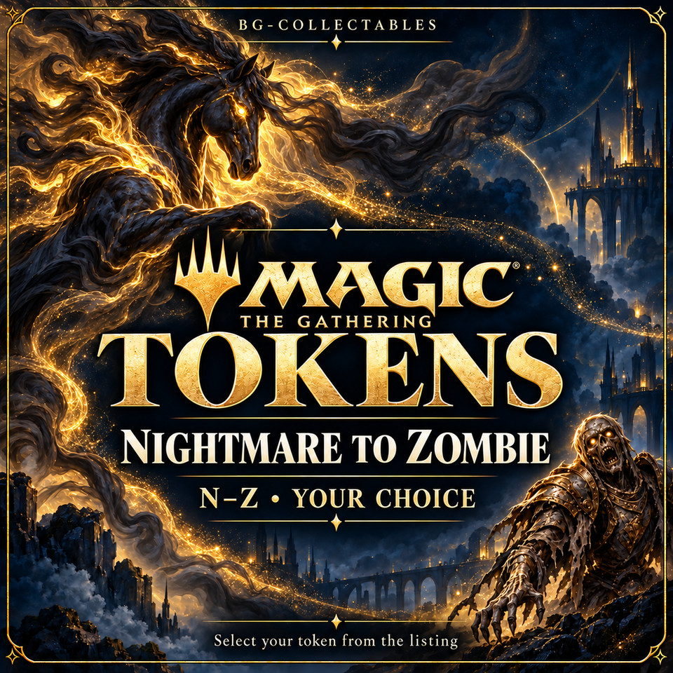MTG Magic The Gathering Tokens N–Z Nightmare to Zombie Pick Yours Buy 4 Save 50%
