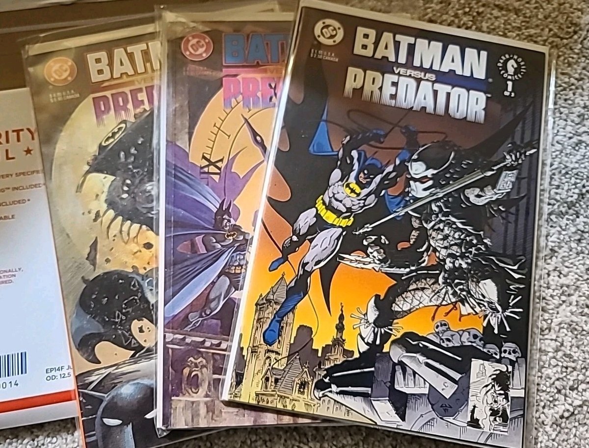 Batman vs Predator II: The Hunt - Serie completa di 3 numeri (1994-95) -...