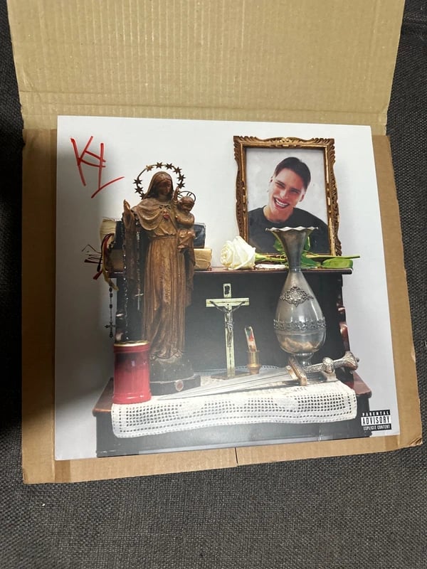 Vinile Anche gli eroi muoiono Kid yugi autografato numerato