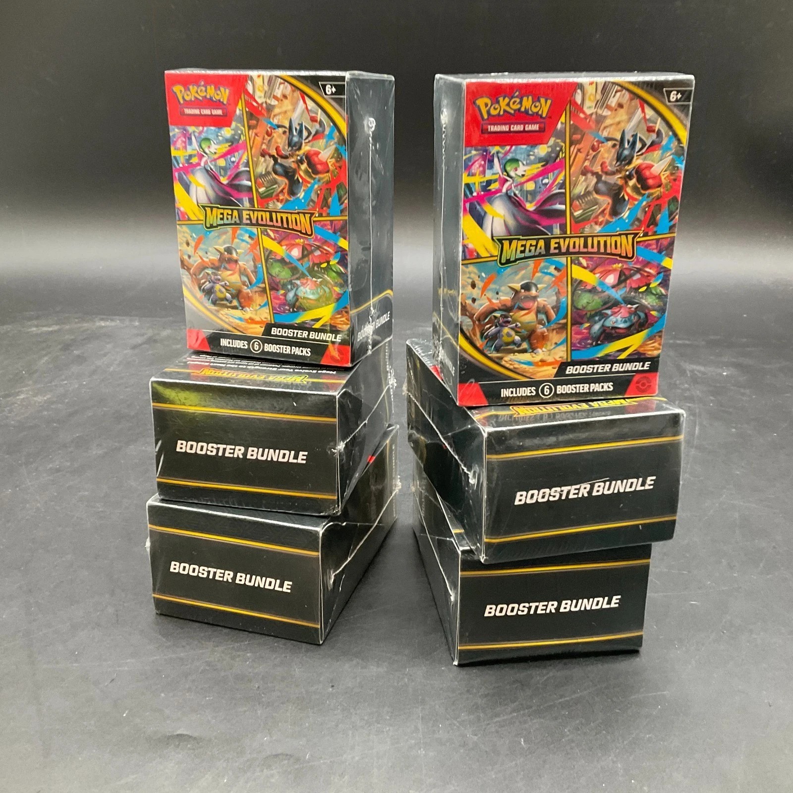 Pokemon TCG - Mega Evolution Booster Bundle - Lotto di 6 nuovi/sigillati in fabbrica