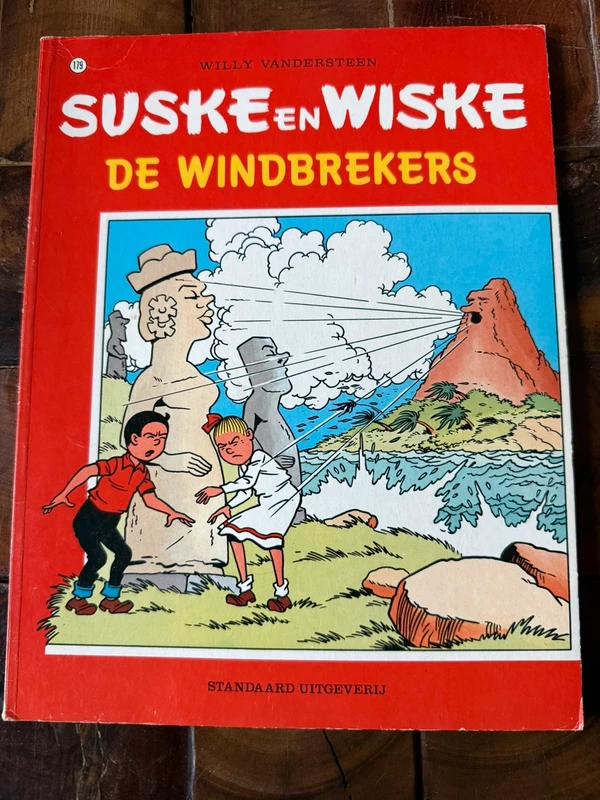 De Windbrekers. Suske en Wiske. Willy Vandersteen.