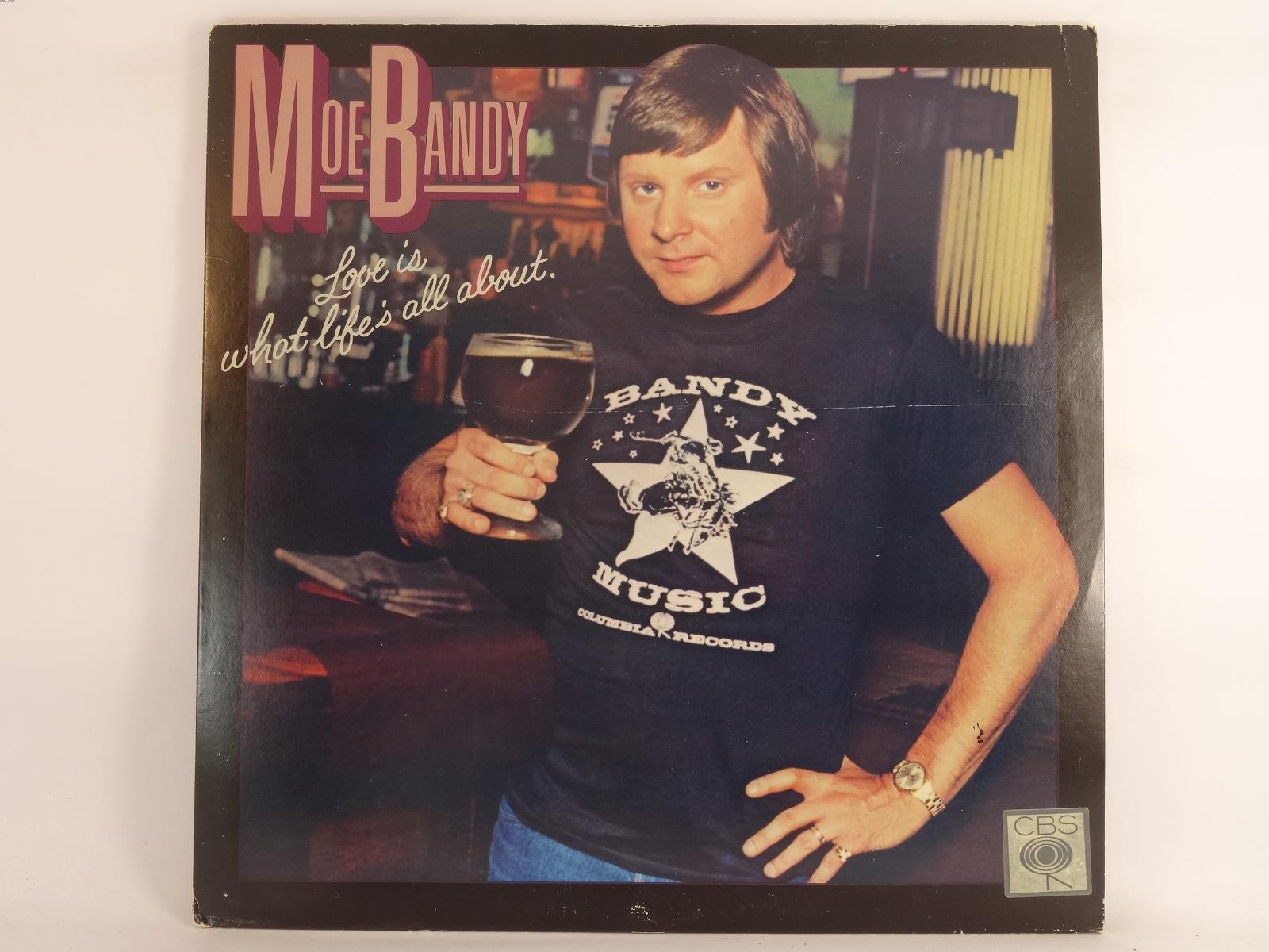 MOE BRANDY LOVE IS WHAT LIFE'S ALL ABOUT (375) 10 Track LP including Picture Sle