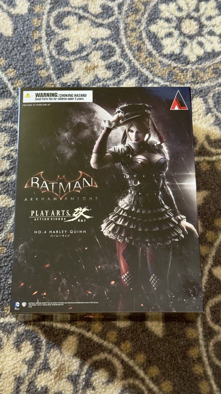 Square Enix PLAY ARTS Kai Harley Quinn #4 BATMAN ARKHAM KNIGHT - NUOVO