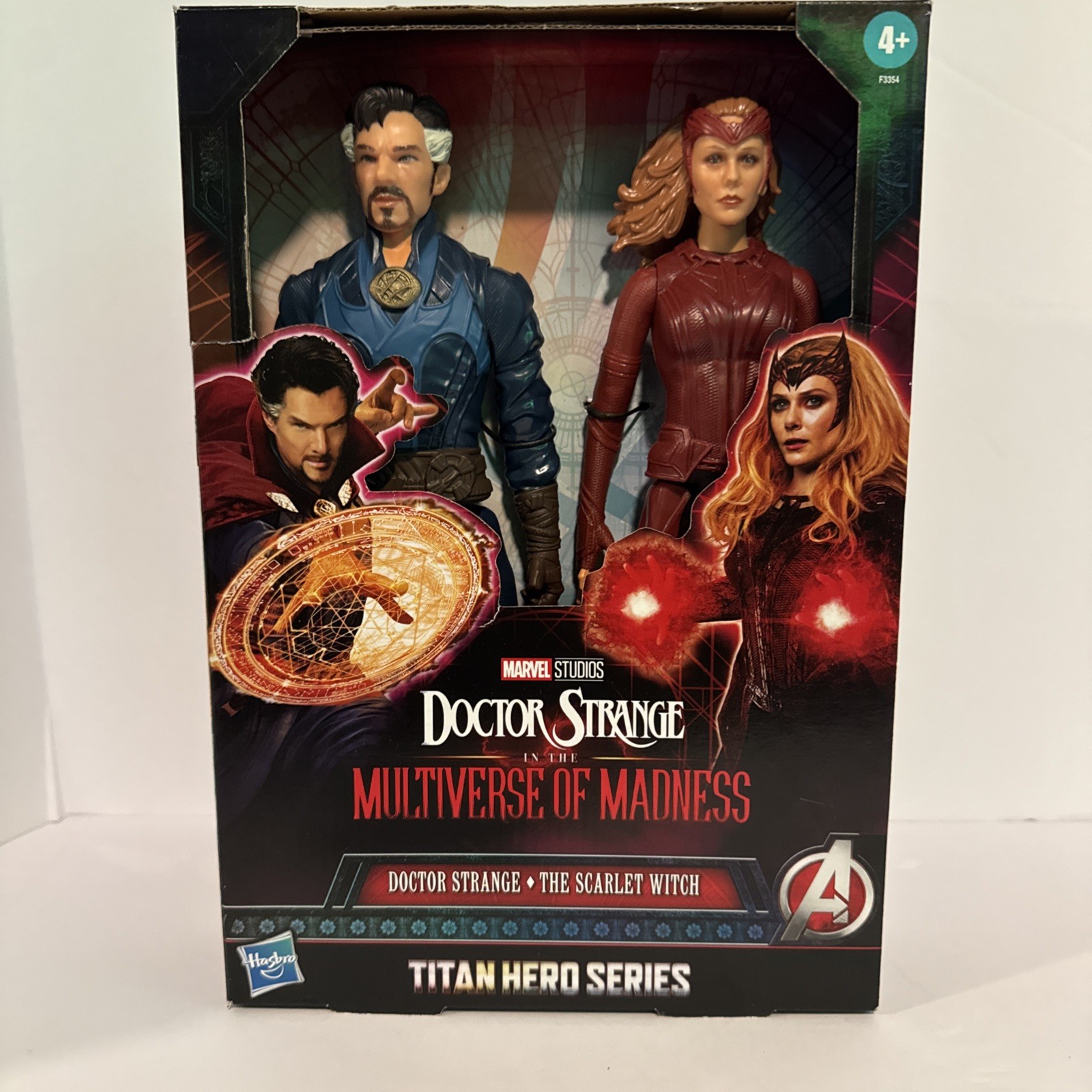 SERIE MARVEL TITAN HERO 2022: DR. ACTION FIGURE STRANGE / SCARLET WITCH 12"