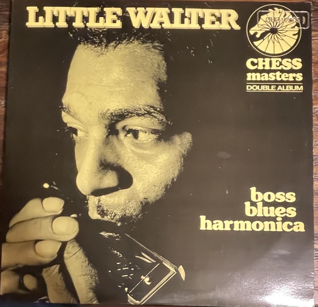 Little Walter Boss Blues Harmonica CHESS CH-2-9209 Vinyl LP 2 Disc Near Mint