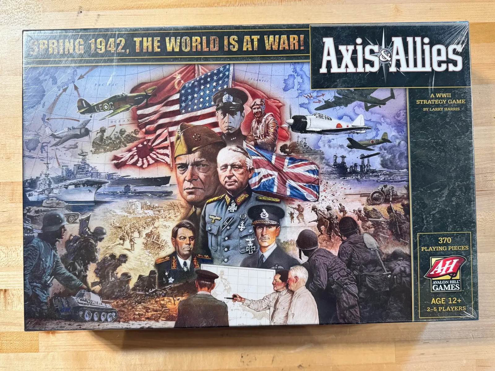 2009 Avalon Hill Axis & Allies Primavera 1942 Un gioco da tavolo di strategia