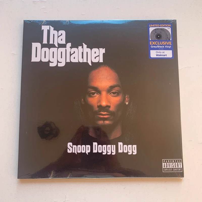 Snoop Doggy Dogg - Tha Doggfather - Grey And Black Double Vinyl / Walmart Usa Edition