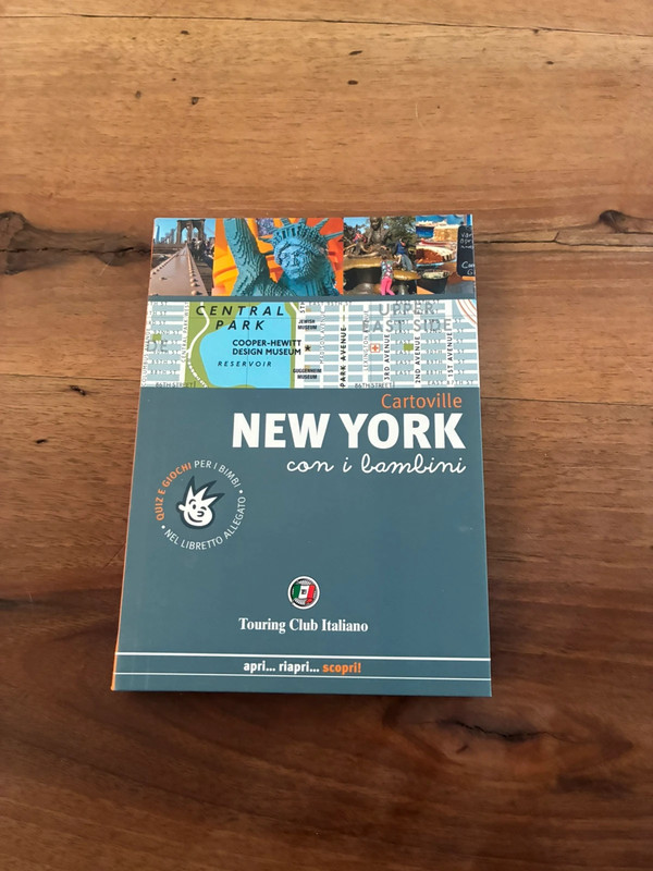Guida New York con i bambini Cartonville Touring Club Italiano