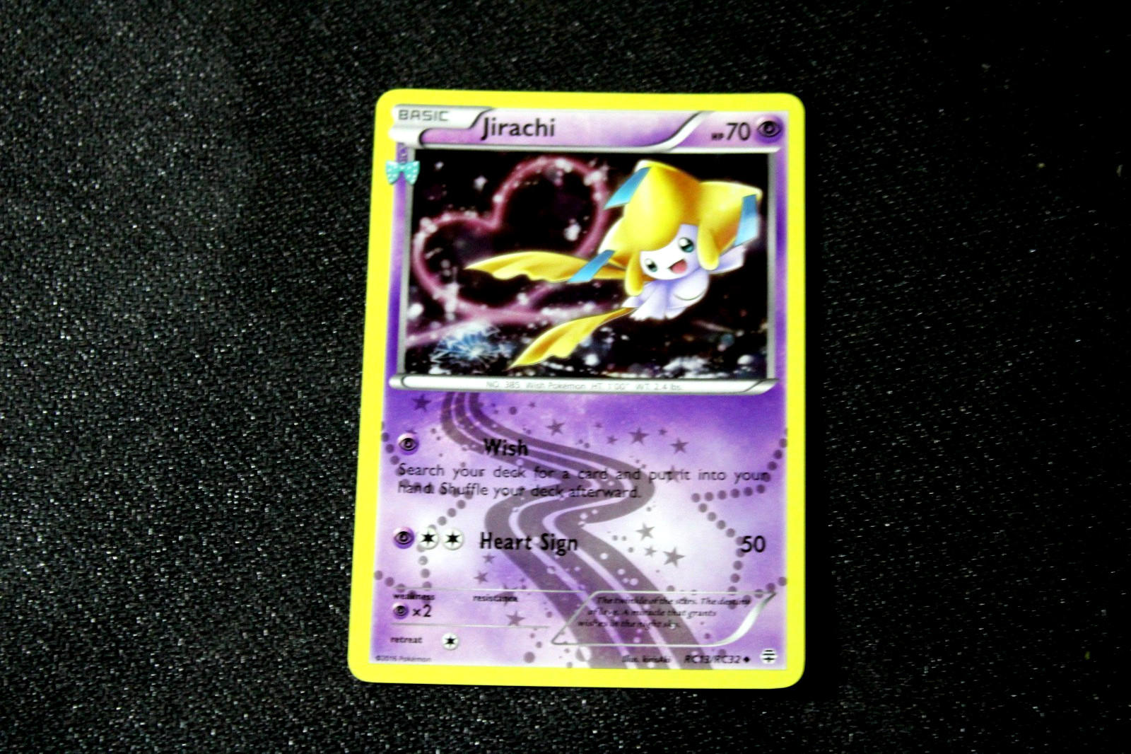 Jirachi RC13-32 Generations: Radiant Collection Holo NM/MINT