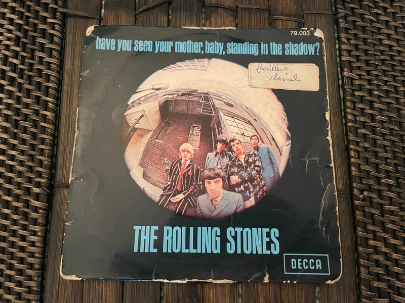 vinyle 45T 7" The rolling stones - Have you seen your mother, baby, standing in the shadow?