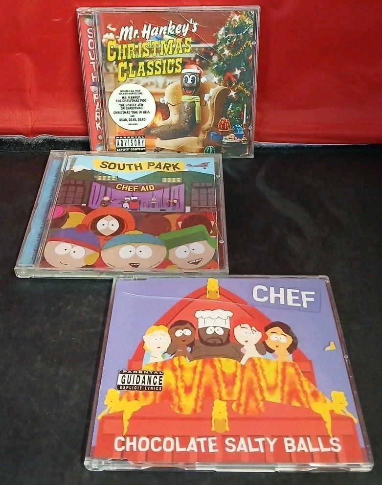 South Park Set Of Three CDs