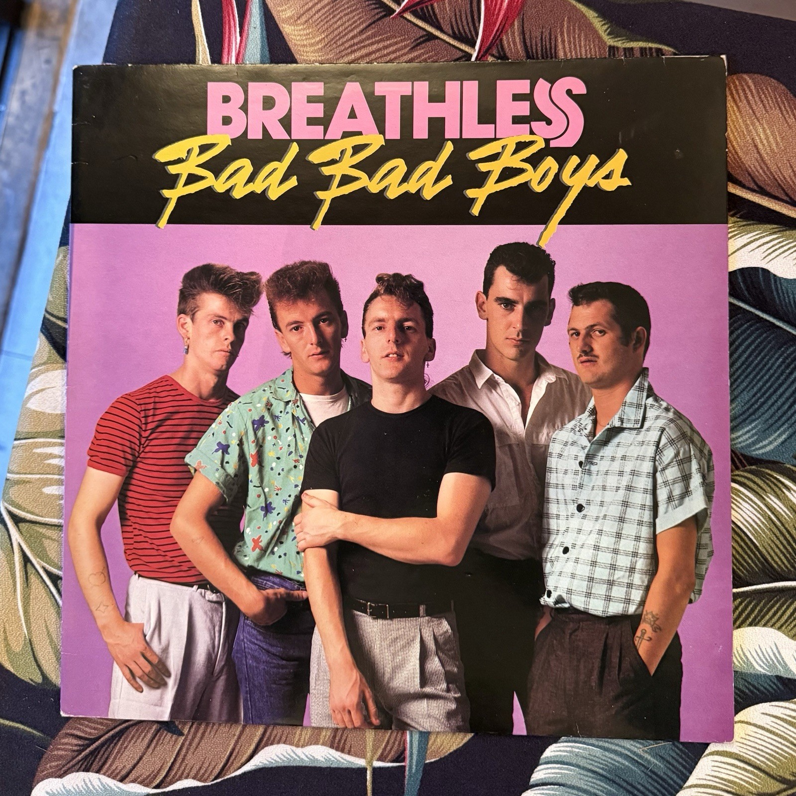 Breathless – Bad Bad Boys .. Rockabilly Red Label LP