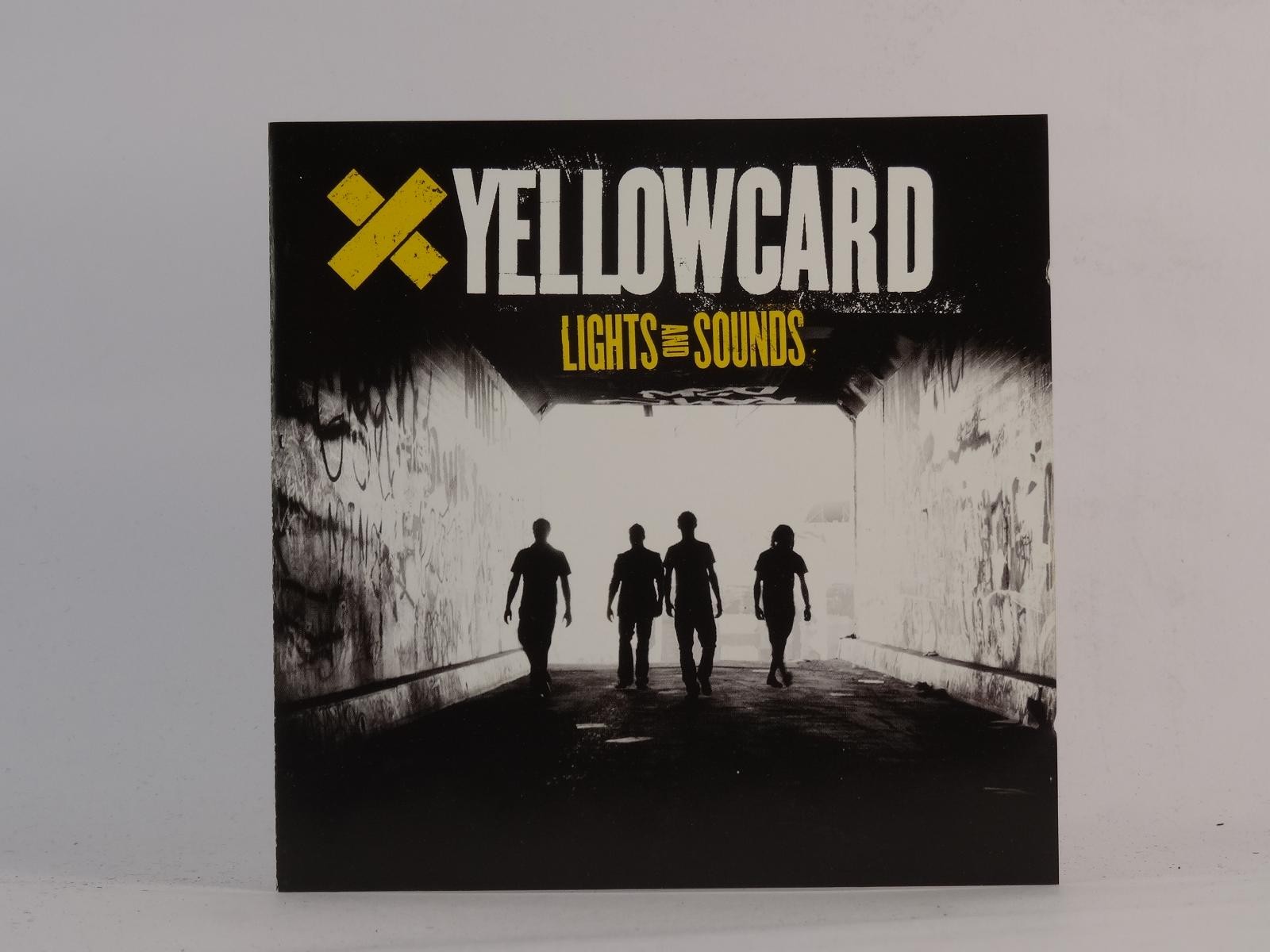 YELLOWCARD LIGHTS AND SOUNDS (WITH POSTER) (H64) 4 Track CD Single plus Picture 