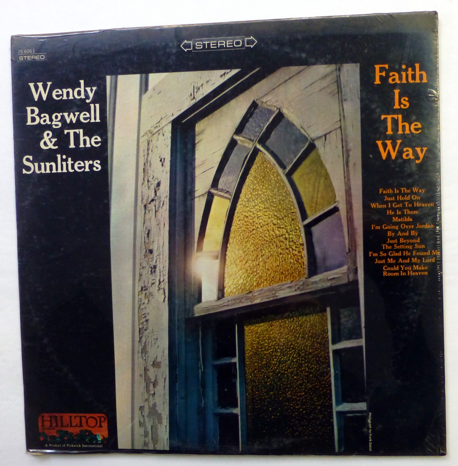 WENDY BAGWELL Faith is the Way LP Gospel SEALED 1968 33 RPM 12" #1478
