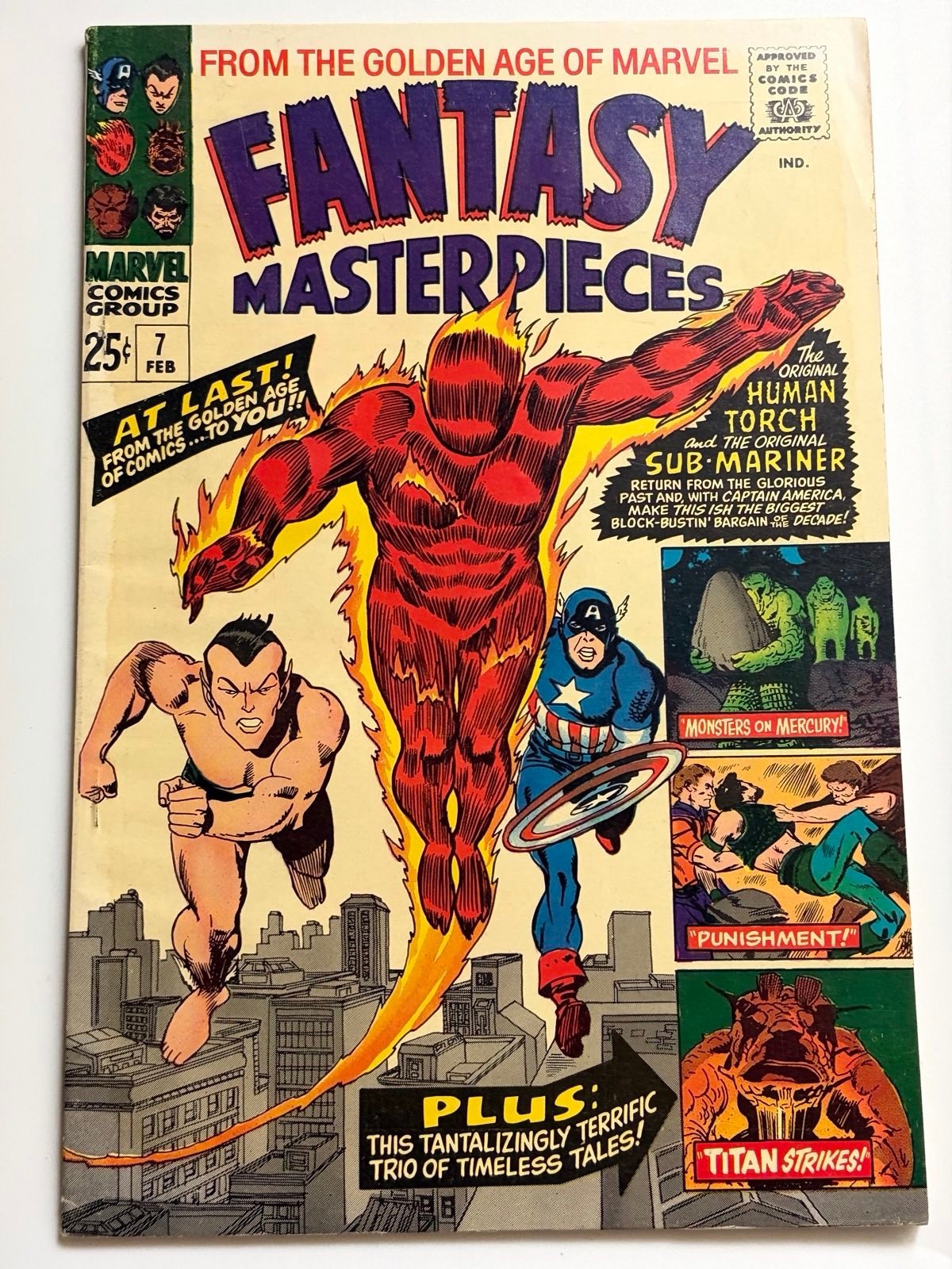 Fantasy Masterpieces #7 (1967) in 5.0 Ottimo/Bene - Spedizione illimitata