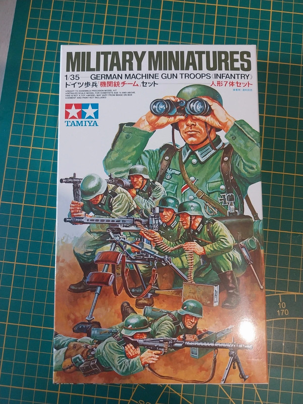 German machine gun tamiya 1/35