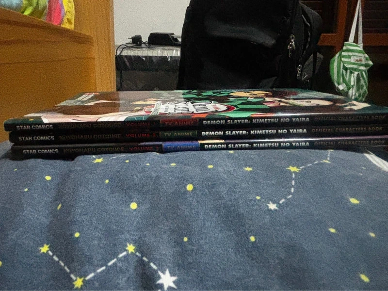 Official Character Book (Vol 1,2 e 3)