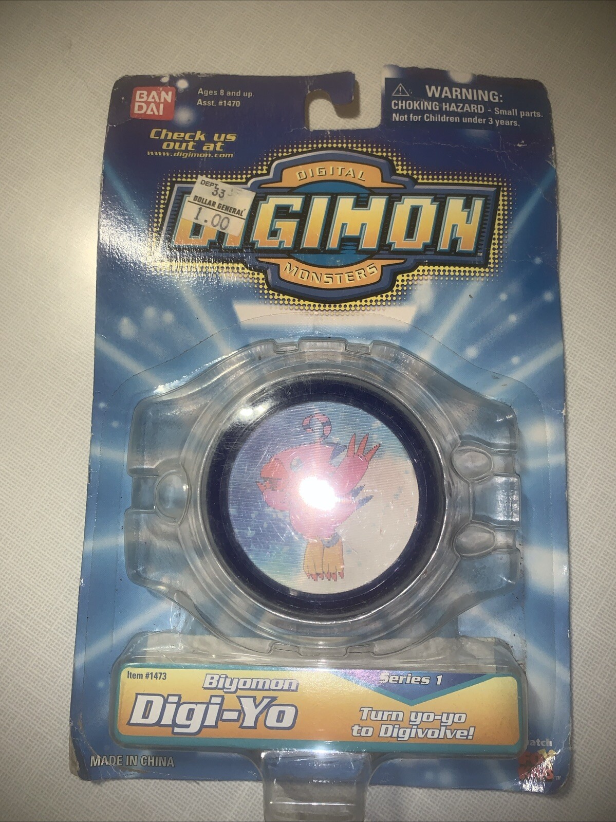 Digimon Digital Monsters Digi-Yo Series 1  2000 Biyoman