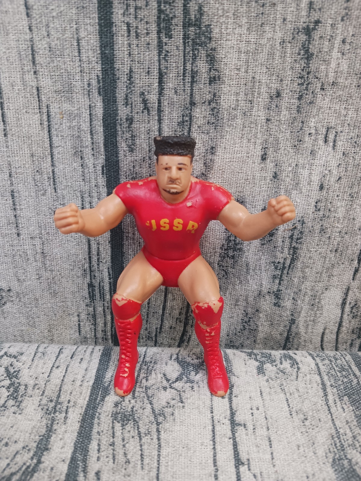 Vintage LJN Nikolai Volkoff Wrestling Figure WWE WWF - Usato, Accettabile 