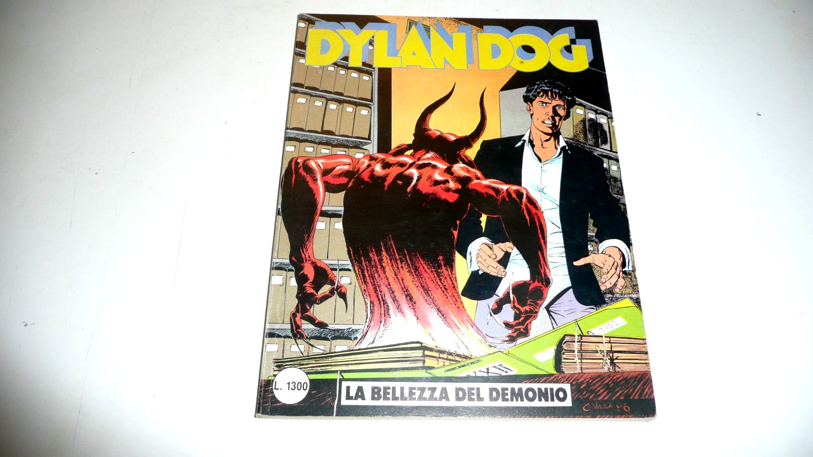 DYLAN DOG  N.6   LA BELLEZZA DEL DEMONIO    1°EDIZIONE   OTTIMO++++