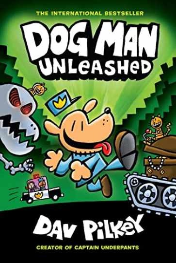 Dog Man Unleashed: A Graphic Novel - Copertina rigida, di Pilkey Dav - Accettabile n