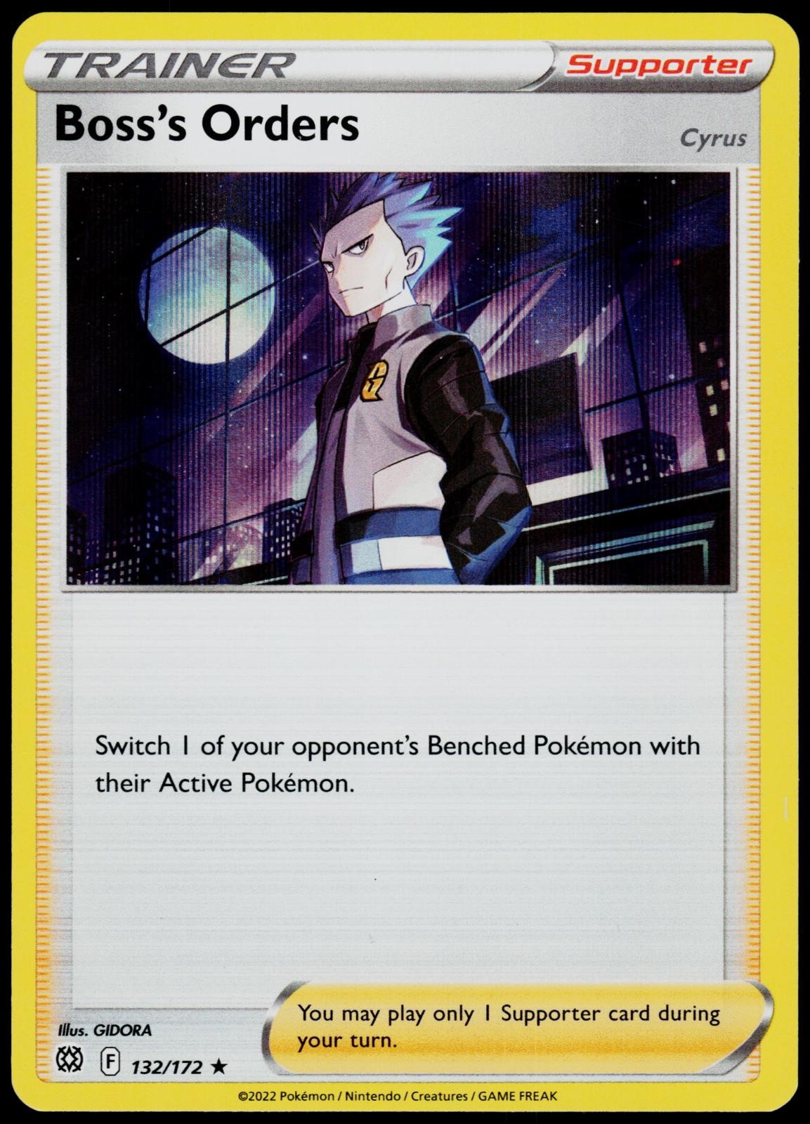 Boss's Orders 132/172 Stelle Brillanti - Holo Pokemon - quasi nuovo/m