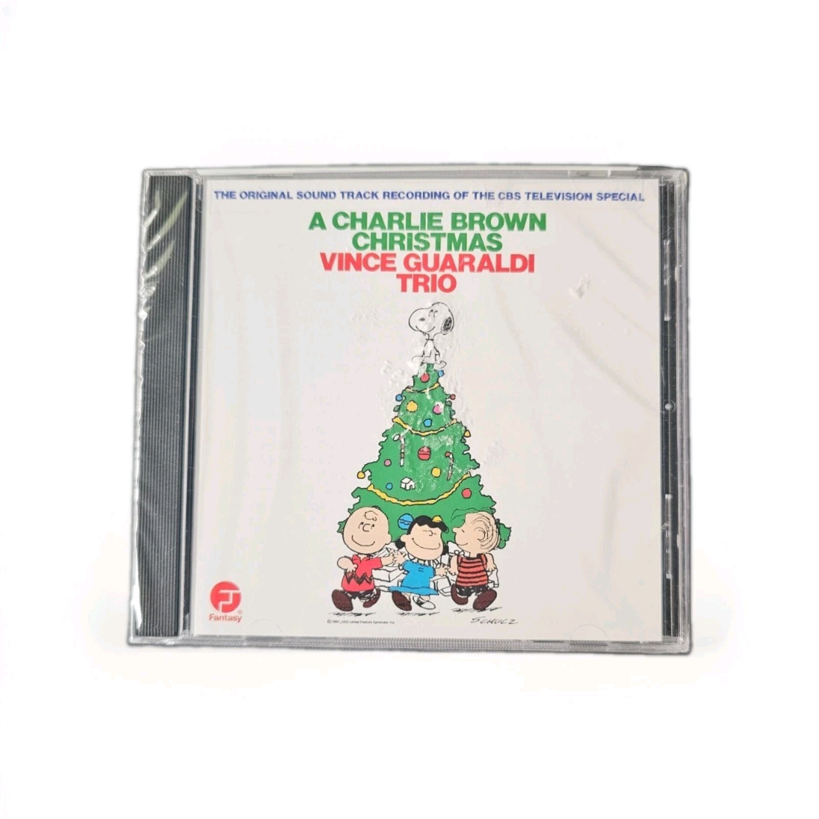 A CHARLIE BROWN CHRISTMAS - Vince Guaraldi Trio (1988 CD) SEALED
