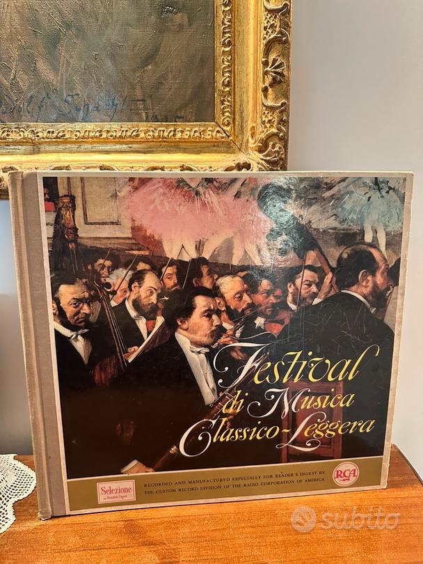 Cofanetto 12 vinili RCA Festival Musica Classica