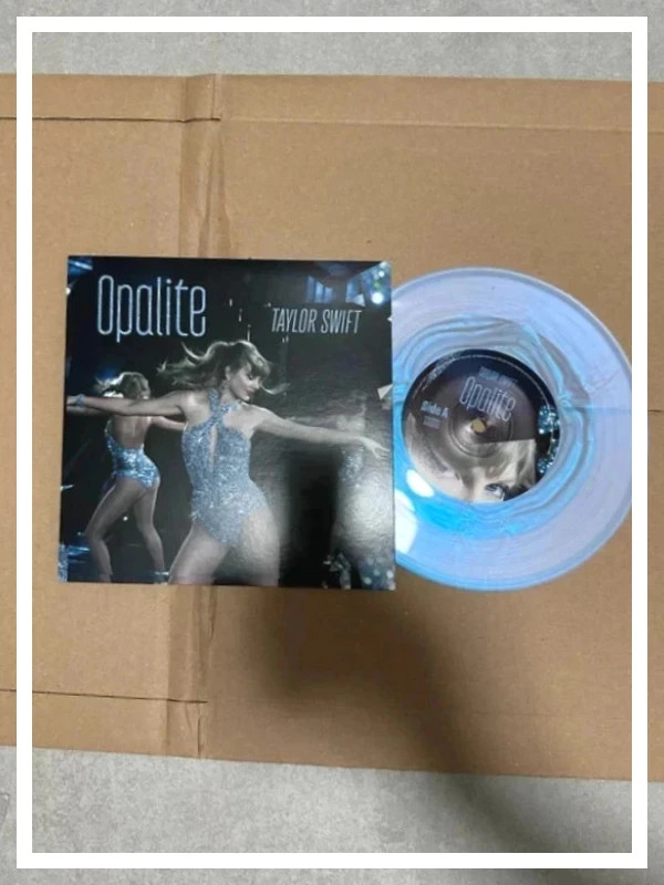 vinyle collector 7" de Taylor Swif Life of a Showgirl