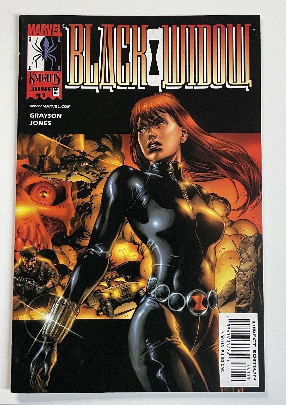 Black Widow 1 1999 Marvel Comics