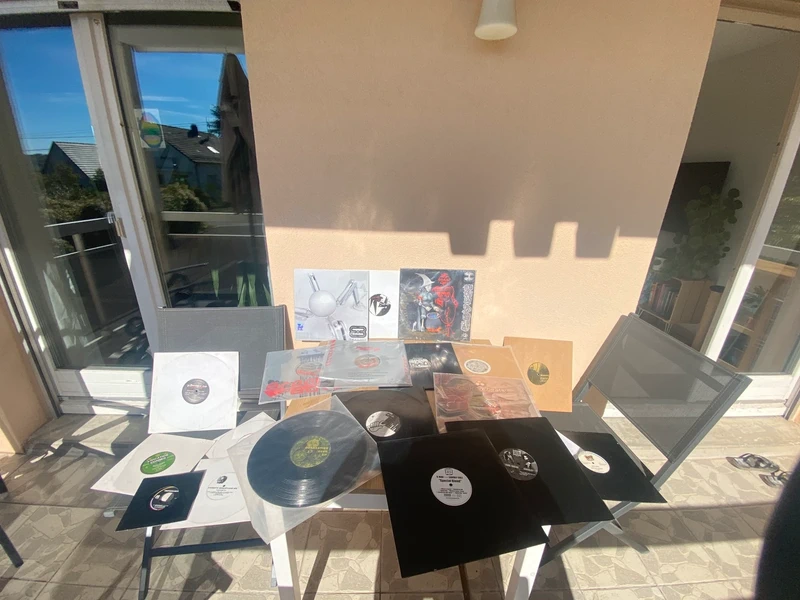 Lot de 20 vinyles Break - Drum - Ragga