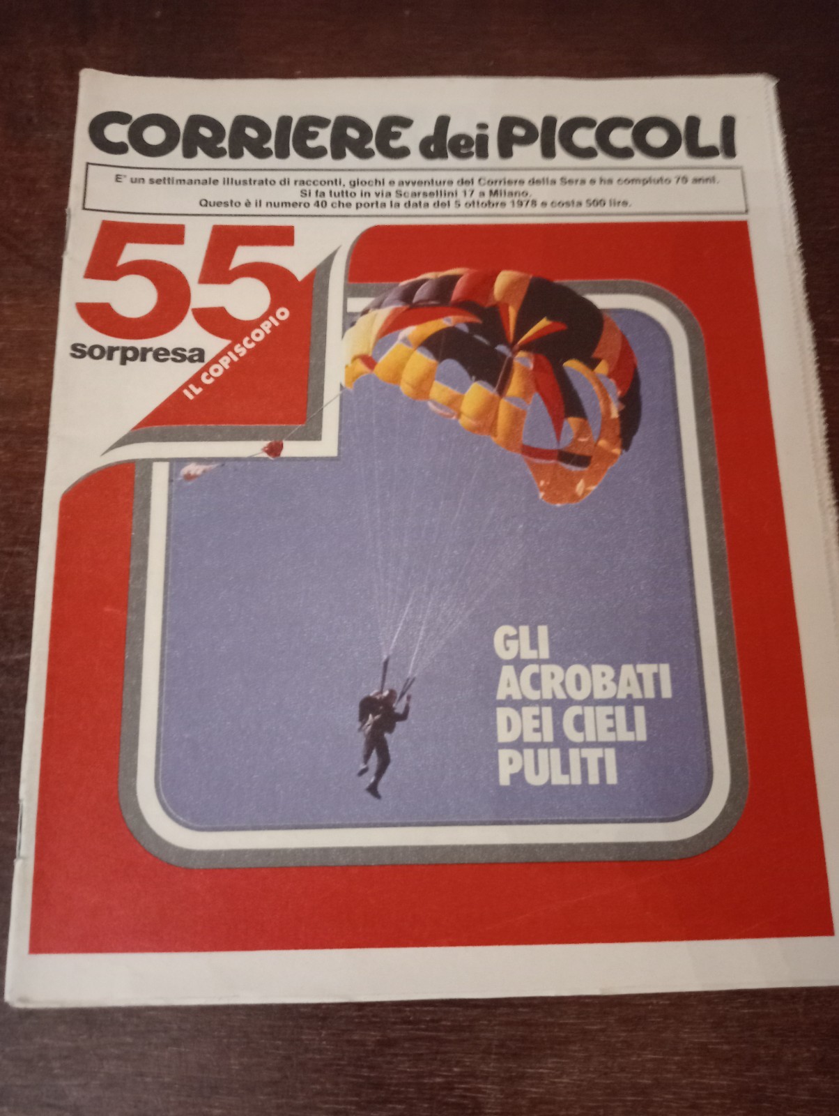 CORRIERE DEI PICCOLI nr. 46 del 1978