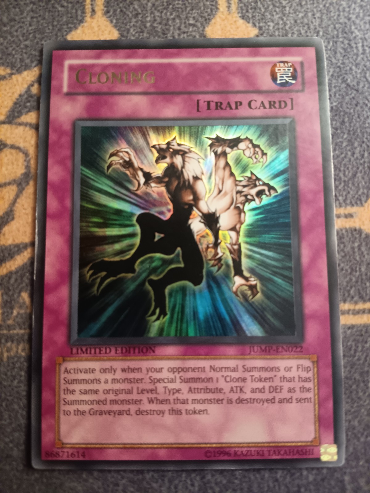 1x Clonazione JUMP-EN022 Ultra Rara Edizione Limitata Giocata