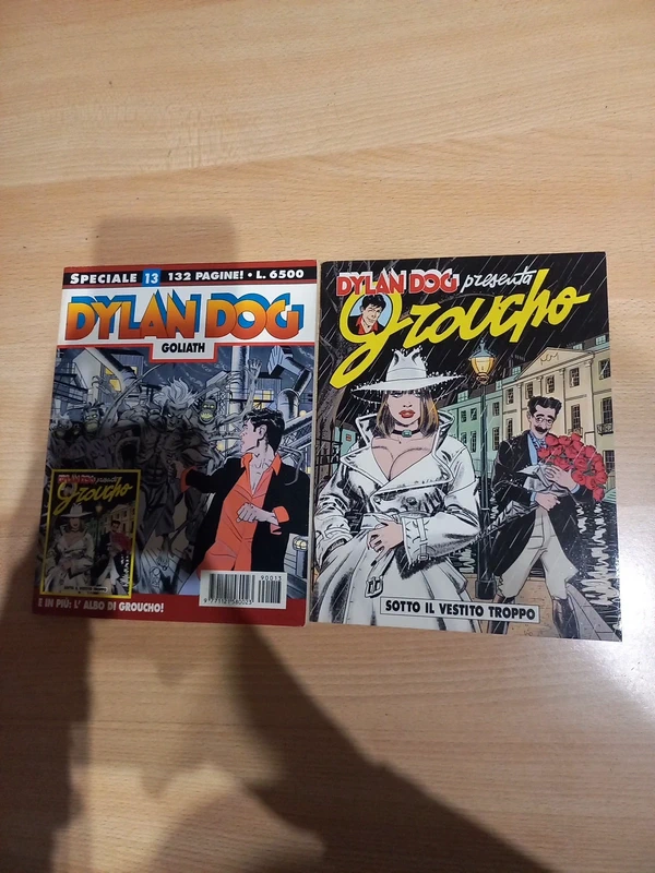 Dylan Dog, speciale goliath con fascicolo groucho.
