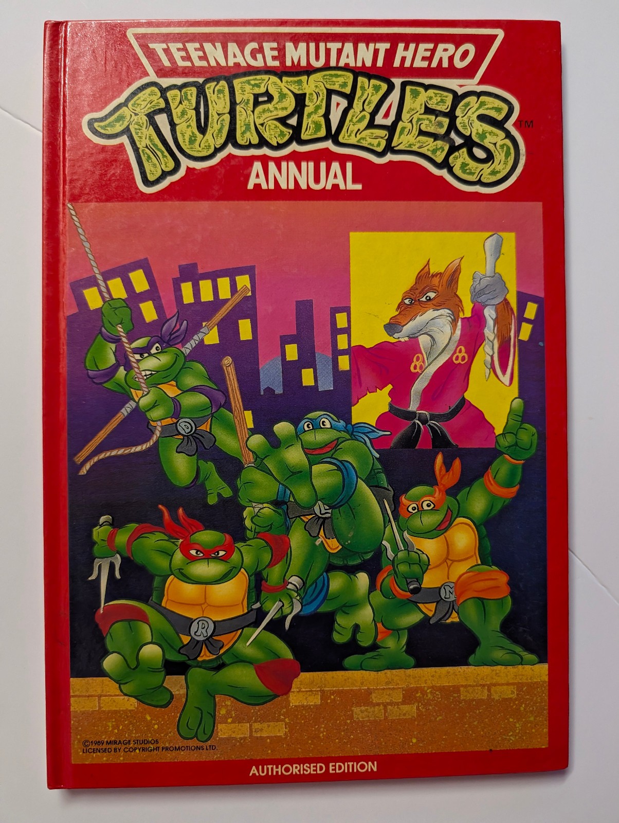 Teenage Mutant Hero Turtles Annual 1990, Grandreams.