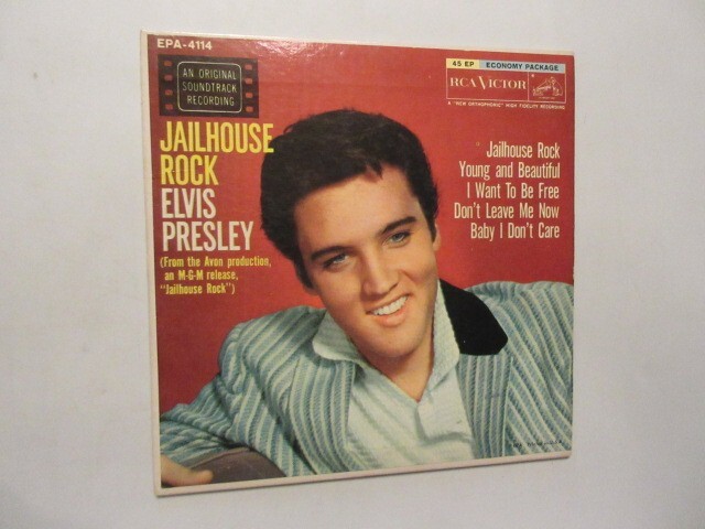 Elvis Presley Jailhouse Rock 45 EP