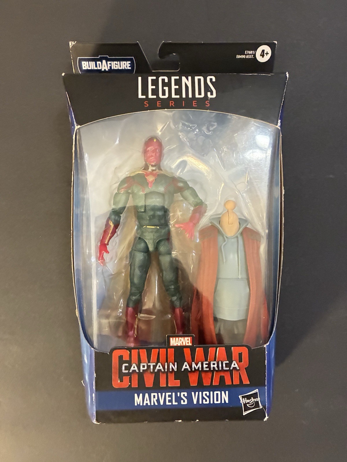 Marvel Legends: Vision Captain America: Civil War 6” Action Figure Avengers MCU