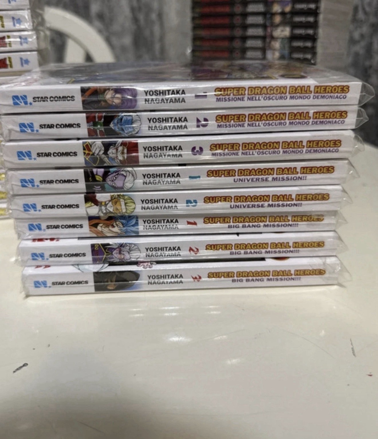 Star Comics Super Dragon Ball Heroes lotto manga set Yoshitaka Nagayama ITA 2024